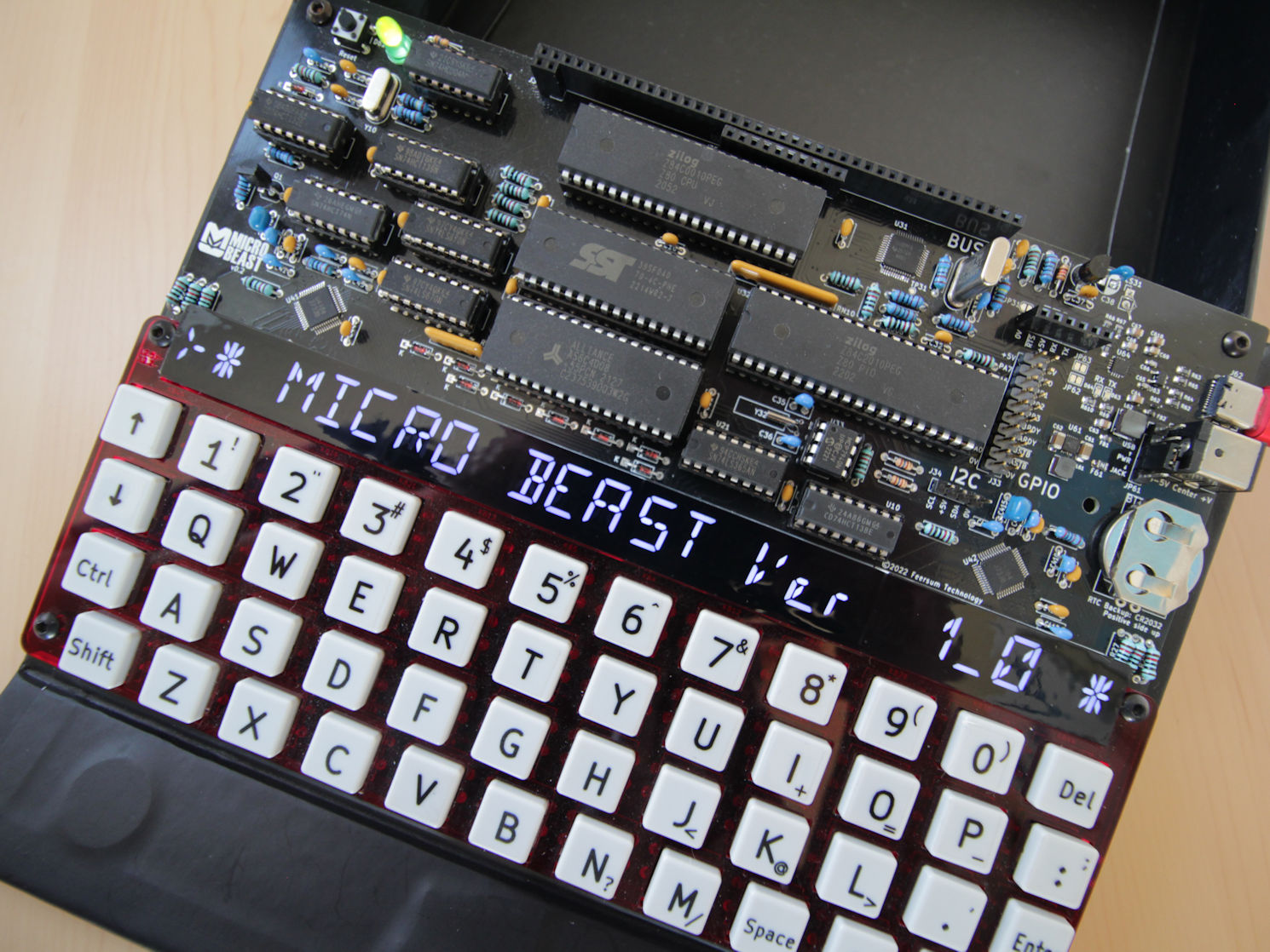 MicroBeast Z80 computer